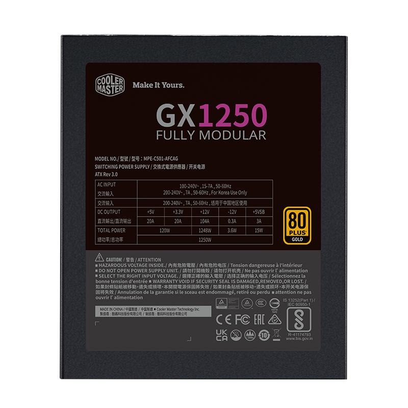 GX GOLD 1250W-4
