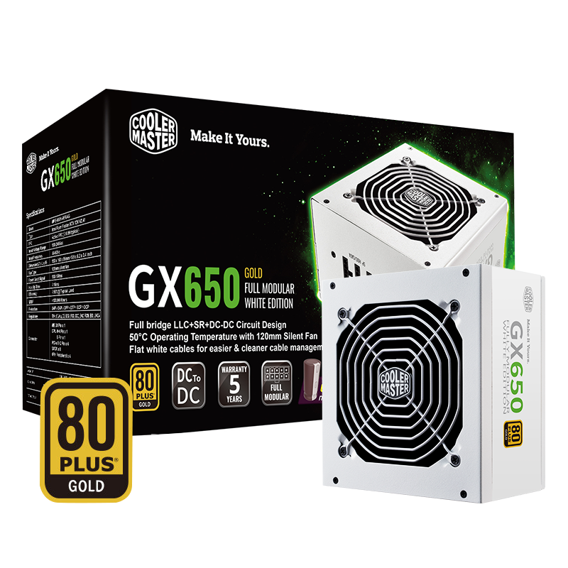 GX GOLD WHTIE 650W-2