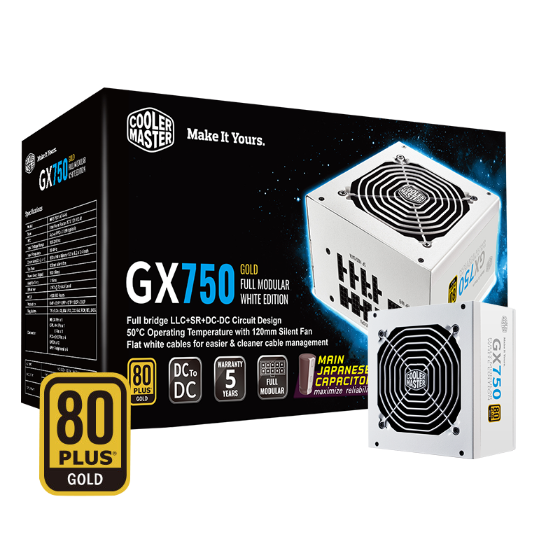 GX GOLD WHTIE 750W-2