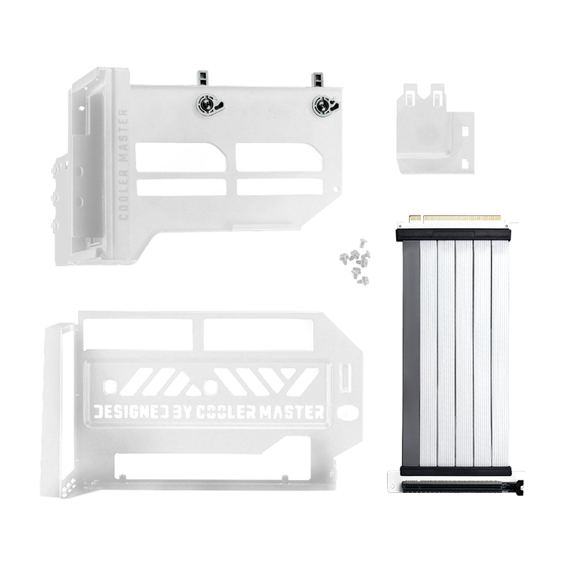 显卡转向支架套装V3 白色版-4