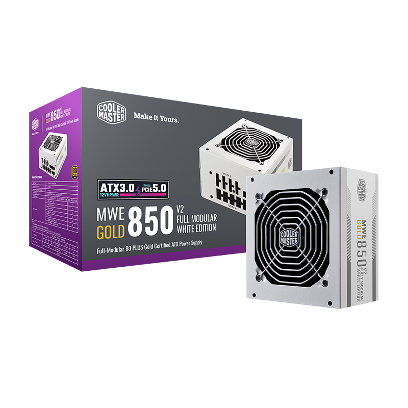 MWE Gold 850 V2 ATX 3.0 白色-5